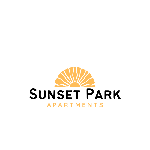 A logo with a shell and the word "apartments" below it.